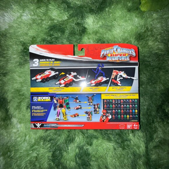 *NEW Bandai Power Rangers Super Megaforce SPD Delta Runner Zord with Ranger Key - Picture 3 of 4